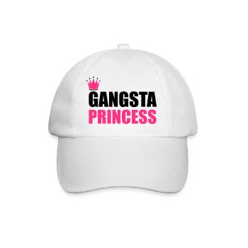 Gangsta Princess - Casquette classique - blanc/blanc - Devant