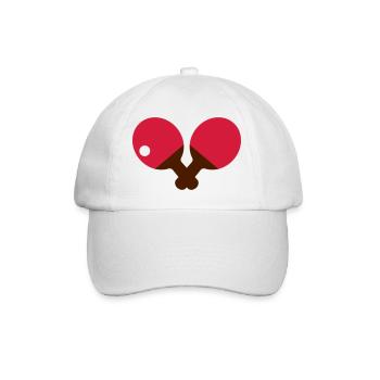 Ping Pong - Casquette classique - blanc/blanc - Devant