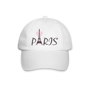 Eiffel Tower - Baseball Cap - white/white - Front