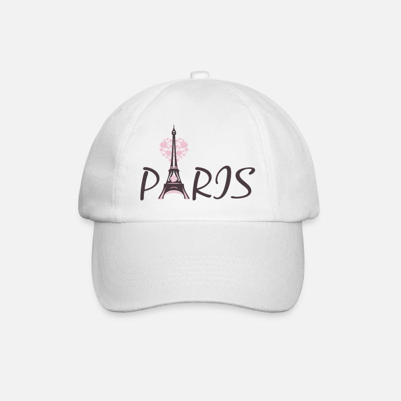 tour Eiffel - Casquette classique - blanc/blanc