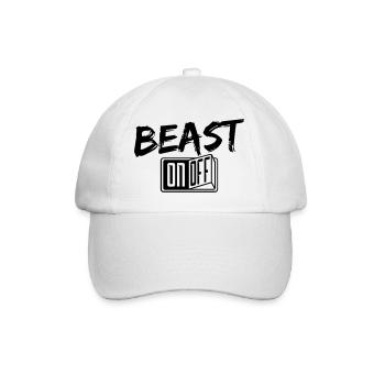 bodybuilder bête monstre de la mode forte kaempfer fitn - Casquette classique - blanc/blanc - Devant