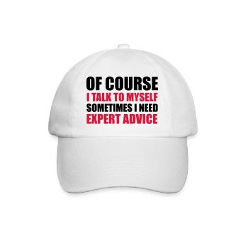 Expert Advice - Casquette classique - blanc/blanc - Devant