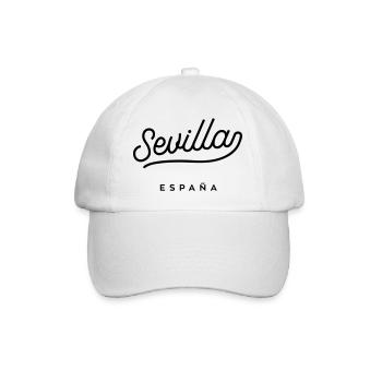 Seville - Spain - Baseball Cap - white/white - Front