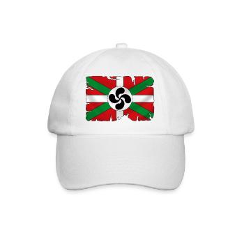 Drapeau Basque - Casquette classique - blanc/blanc - Devant