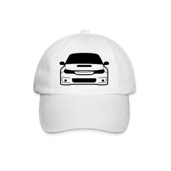 JDM Car eyes STI 4 | T-shirts JDM - Casquette classique - blanc/blanc - Devant