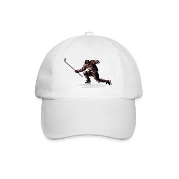 goal - Baseball Cap - white/white - Front