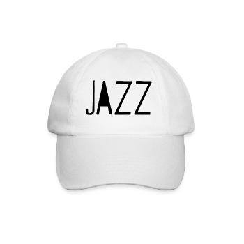 Jazz - Baseballkappe - Weiß/Weiß - Vorne