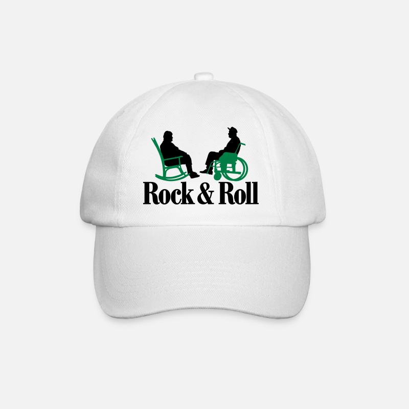 Rock n Roll 2clr New - Casquette classique - blanc/blanc