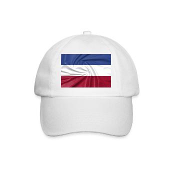 drapeau néerlandais à l’envers, manifestations paysannes - Casquette classique - blanc/blanc - Devant