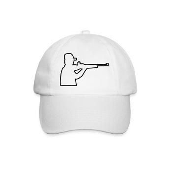 hunter - Baseball Cap - white/white - Front