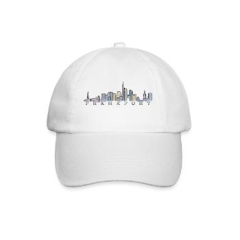 Frankfurt Skyline Marathon - Baseballkappe - Weiß/Weiß - Vorne