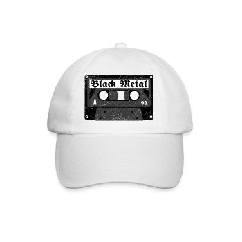 Black Metal Cassette - Casquette classique - blanc/blanc - Devant