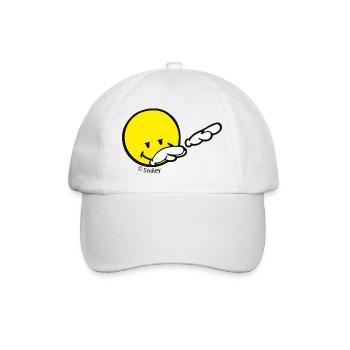 SmileyWorld Dabbing Move - Baseballkappe - Weiß/Weiß - Vorne