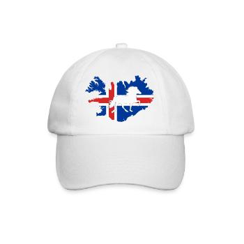Icelandic horse - Baseball Cap - white/white - Front