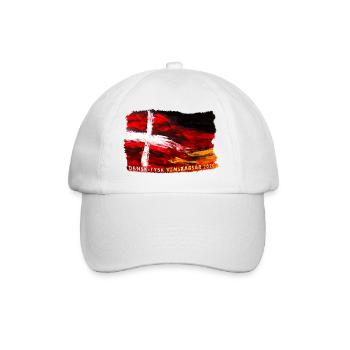 dansk tysk venskab - German-Danish friendship - Baseball Cap - white/white - Front
