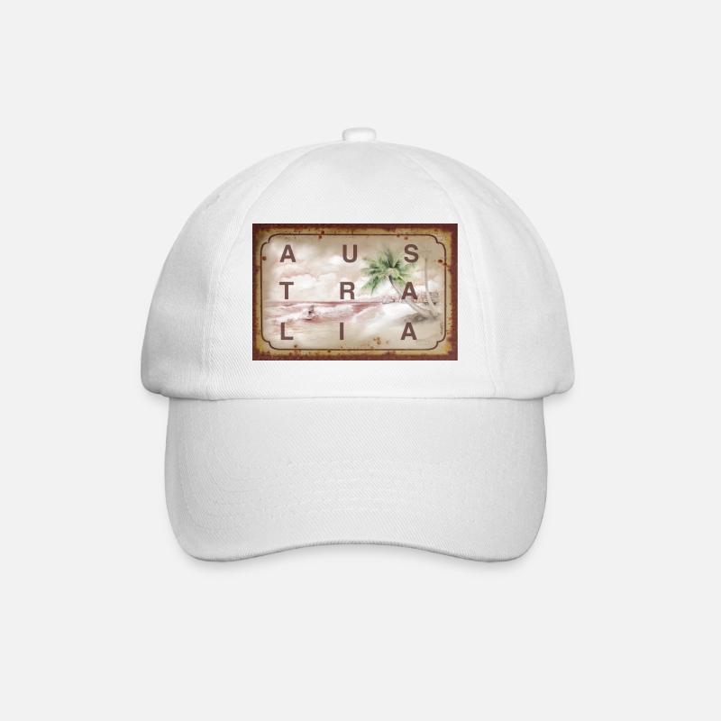 Australie - Casquette classique - blanc/blanc