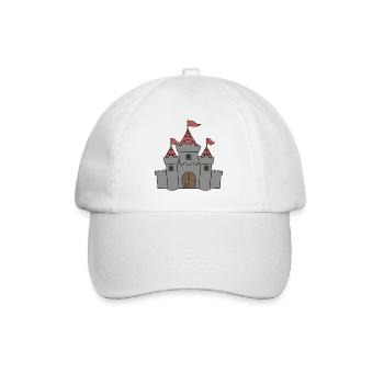 Château - Casquette classique - blanc/blanc - Devant