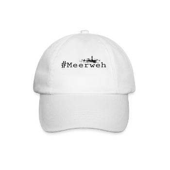 Meerweh - Baseballkappe - Weiß/Weiß - Vorne