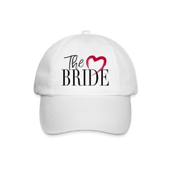 La mariée - La mariée, amour de mariage - Casquette classique - blanc/blanc - Devant