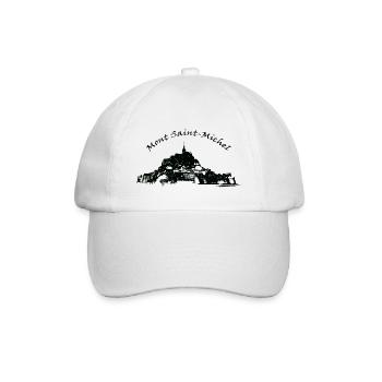 Mont Saint Michel - Casquette classique - blanc/blanc - Devant