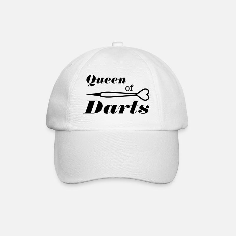 Darts Dart - Baseballkappe - Weiß/Weiß