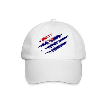 Griffes à gratter du drapeau australien coupées sous - Casquette classique - blanc/blanc - Devant
