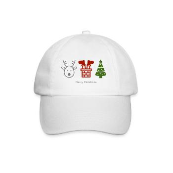 Noël - Ma chemise femme homme préférée - Casquette classique - blanc/blanc - Devant