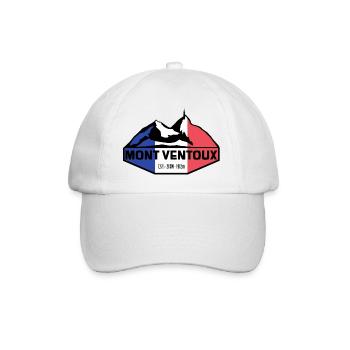 Mont Ventoux Slim France Edition - Baseball Cap - white/white - Front