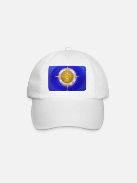 Lumière de la création de la protection divine 1 - Casquette classique - blanc/blanc