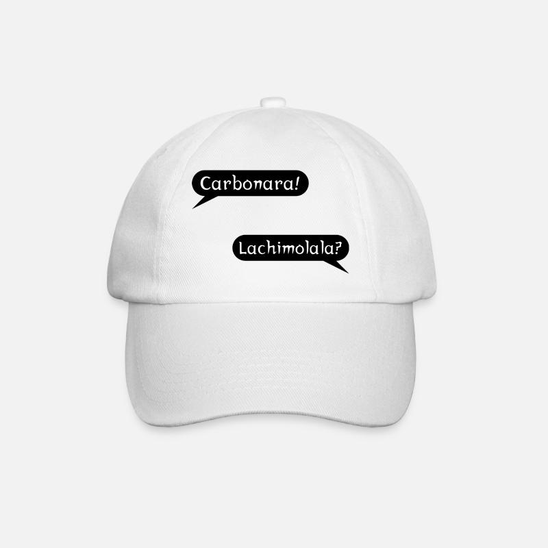 Lachimolala 4 - Baseballkappe - Weiß/Weiß