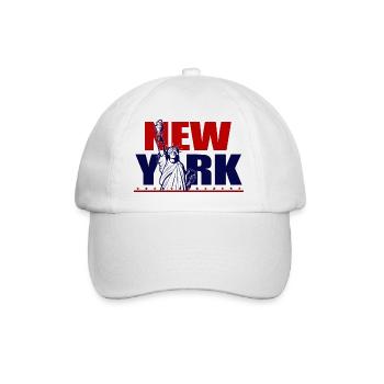 NEW YORK Liberty - Casquette classique - blanc/blanc - Devant