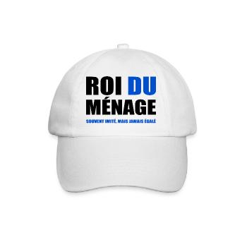 HOUSEHOLD KING - MANIAC MAN - Baseball Cap - white/white - Front