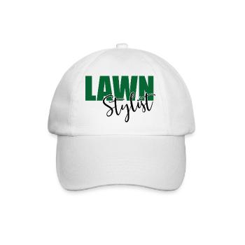 Tondre la pelouse - Casquette classique - blanc/blanc - Devant