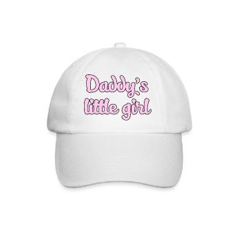 Daddy - Baseball Cap - white/white - Front