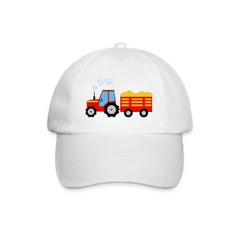 Tracteur - Casquette classique - blanc/blanc - Devant
