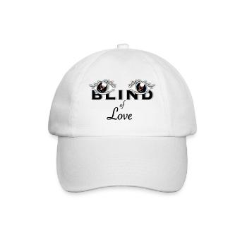 Blind von - Baseballkappe - Weiß/Weiß - Vorne