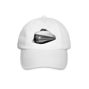 Multiple unit VT18.16 Reichsbahn locomotive Karlex - Baseball Cap - white/white - Front
