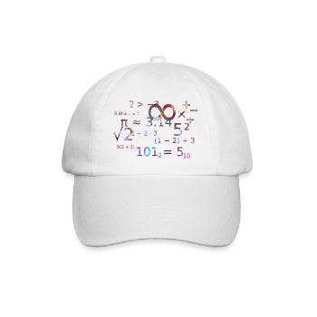 Graduation 2024 class High school graduation party - Baseball Cap - white/white - Front