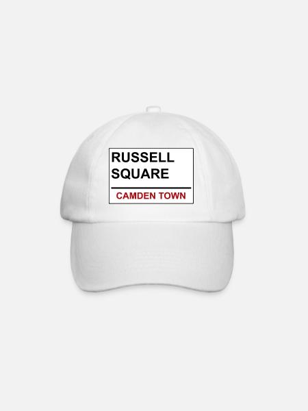 Russell Paltz, Camden Town, London, Angleterre, UK - Casquette classique - blanc/blanc