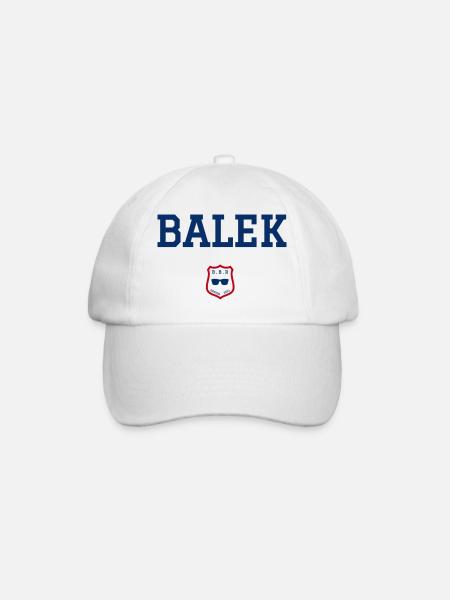 BALEK - Lunettes de soleil - Casquette classique - blanc/blanc