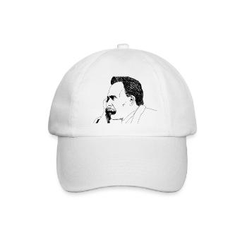 NIETZSCHE - Baseball Cap - white/white - Front