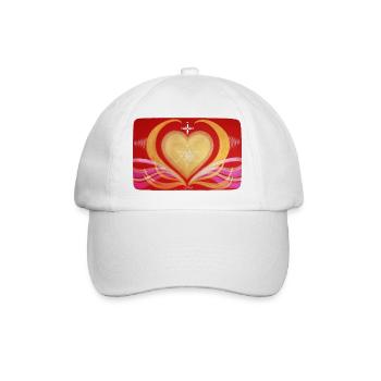 CreationLight Power of the Heart Sonja Ariel - Baseball Cap - white/white - Front