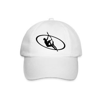 Bouldern Klettern Climbing - Baseballkappe - Weiß/Weiß - Vorne