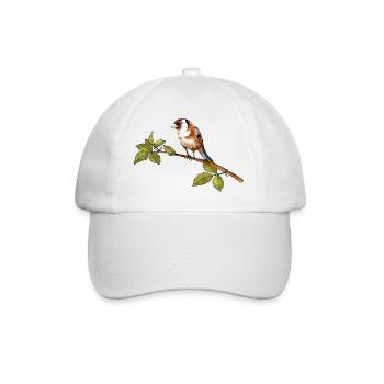 Bird - Baseball Cap - white/white - Front