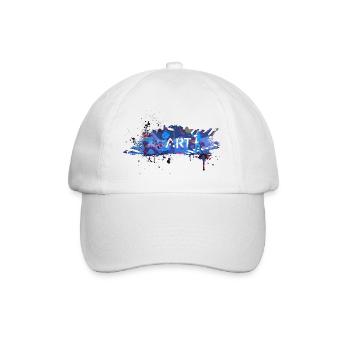 Graffiti Spray - Baseball Cap - white/white - Front