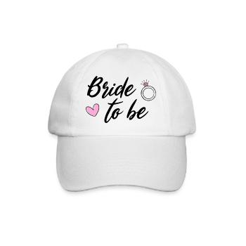 Future mariée - Enterrement de vie de garçon - Casquette classique - blanc/blanc - Devant