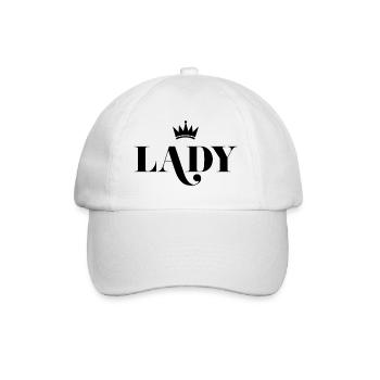 Lady - Baseball Cap - white/white - Front