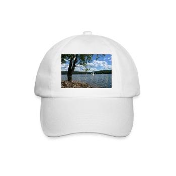 Lac Idylle - Casquette classique - blanc/blanc - Devant