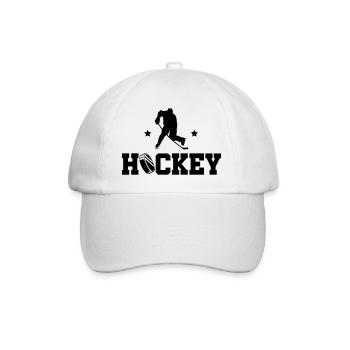 Hockey - Baseballkappe - Weiß/Weiß - Vorne