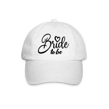 Braut, um süß zu sein Zukunft Frau Braut Dusche Hochzeit - Baseballkappe - Weiß/Weiß - Vorne